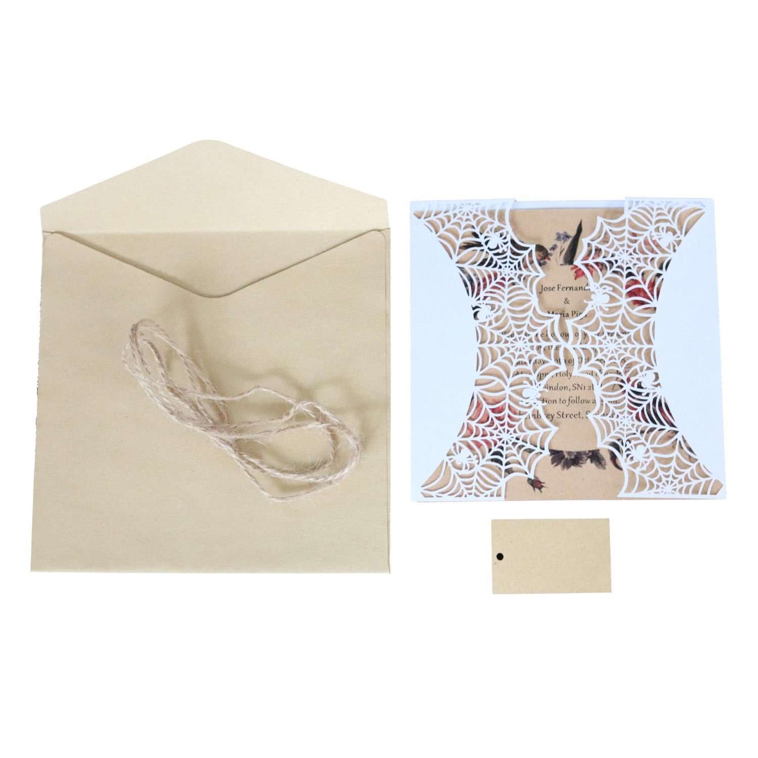 Butterfly Invitation Card Wholesale Wedding Invitation Christmas Hollowmas
